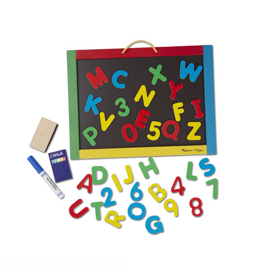 Melissa & Doug Magnetic Chalk/Dry-Erase Board