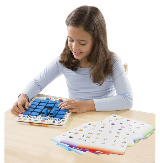 Melissa & Doug Wooden Games - Flip-to-Win Memory Game