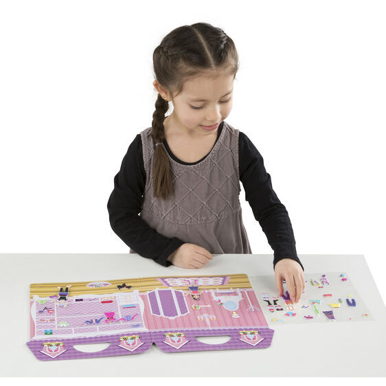 Melissa & Doug Reusable Puffy Sticker Play Set - Dress-Up