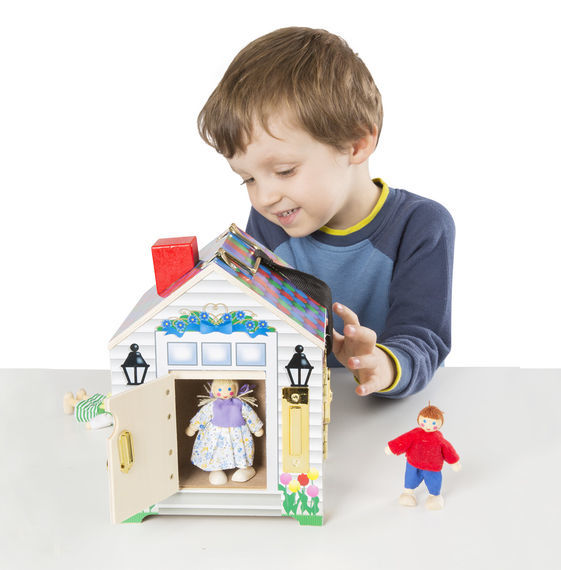 Melissa & Doug Skill Builder - Doorbell House