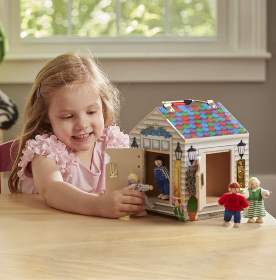 Melissa & Doug Skill Builder - Doorbell House