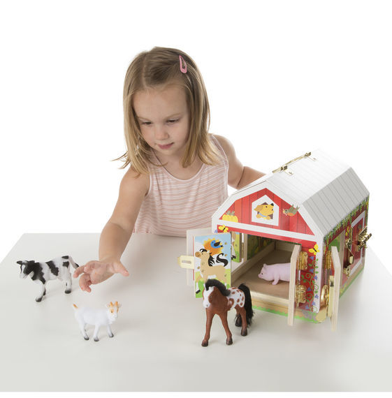 Melissa & Doug Skill Builder - Latches Barn
