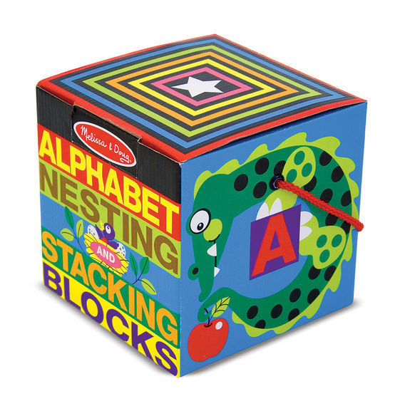 Melissa & Doug Skill Builder - Alphabet Blocks