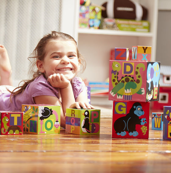 Melissa & Doug Skill Builder - Alphabet Blocks