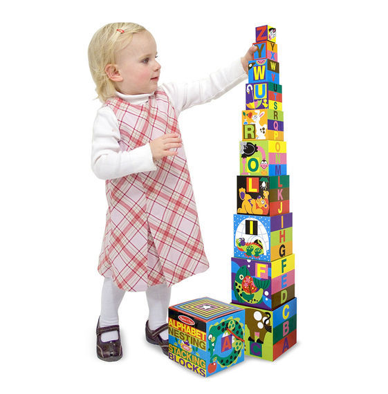 Melissa & Doug Skill Builder - Alphabet Blocks