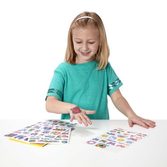 Melissa & Doug My First Temporary Tattoos - Rainbows, Fairies, Flowers & More