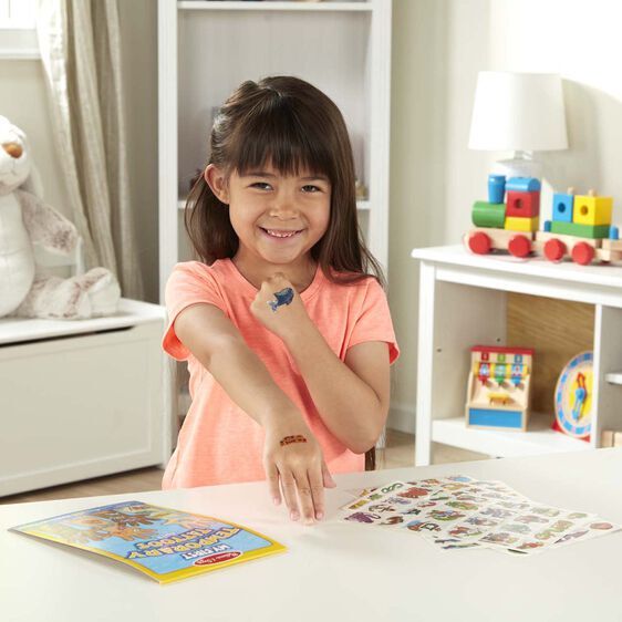 Melissa & Doug My First Temporary Tattoos - Adventure, Creatures, Sports & More