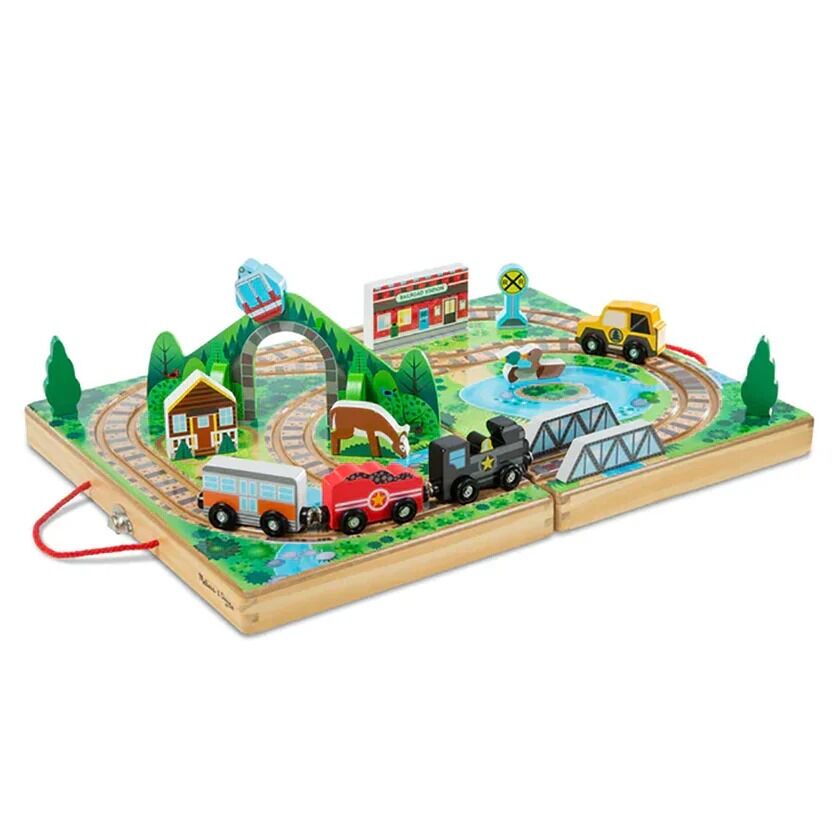 Melissa & Doug - Take-Along Railroad