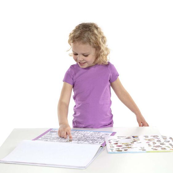 Melissa & Doug Sticker Pad Seek & Find - Around Town