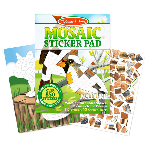 Melissa & Doug Sticker Pad Mosaic - Nature