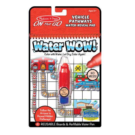 Melissa & Doug On The Go - Water WOW! - Vehicle Pathways