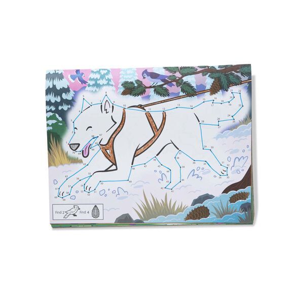 Melissa & Doug Dot-to-Dot Coloring Pad 123 - Pets