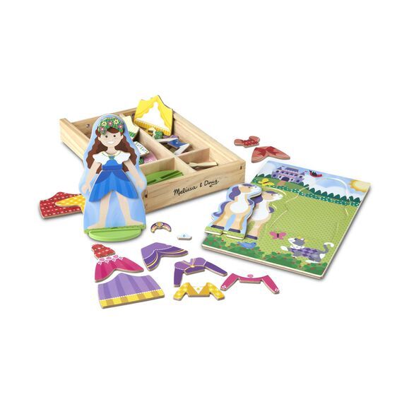 Melissa & Doug Magnetic Dress-Up Set - Princess