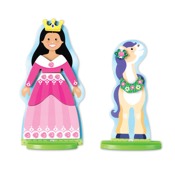 Melissa & Doug Magnetic Dress-Up Set - Princess