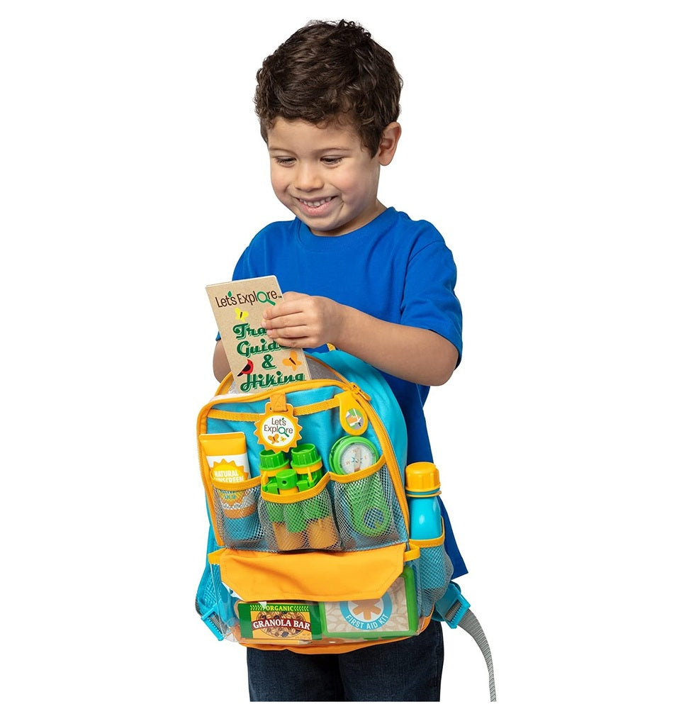 Melissa & Doug Lets Explore - Hiking Play Set with Backpack