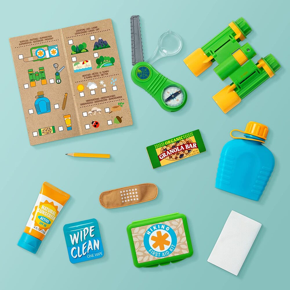 Melissa & Doug Lets Explore - Hiking Play Set with Backpack