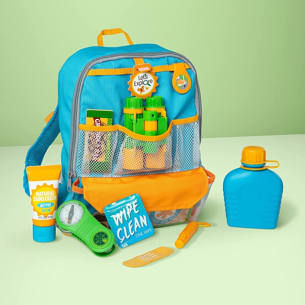 Melissa & Doug Lets Explore - Hiking Play Set with Backpack