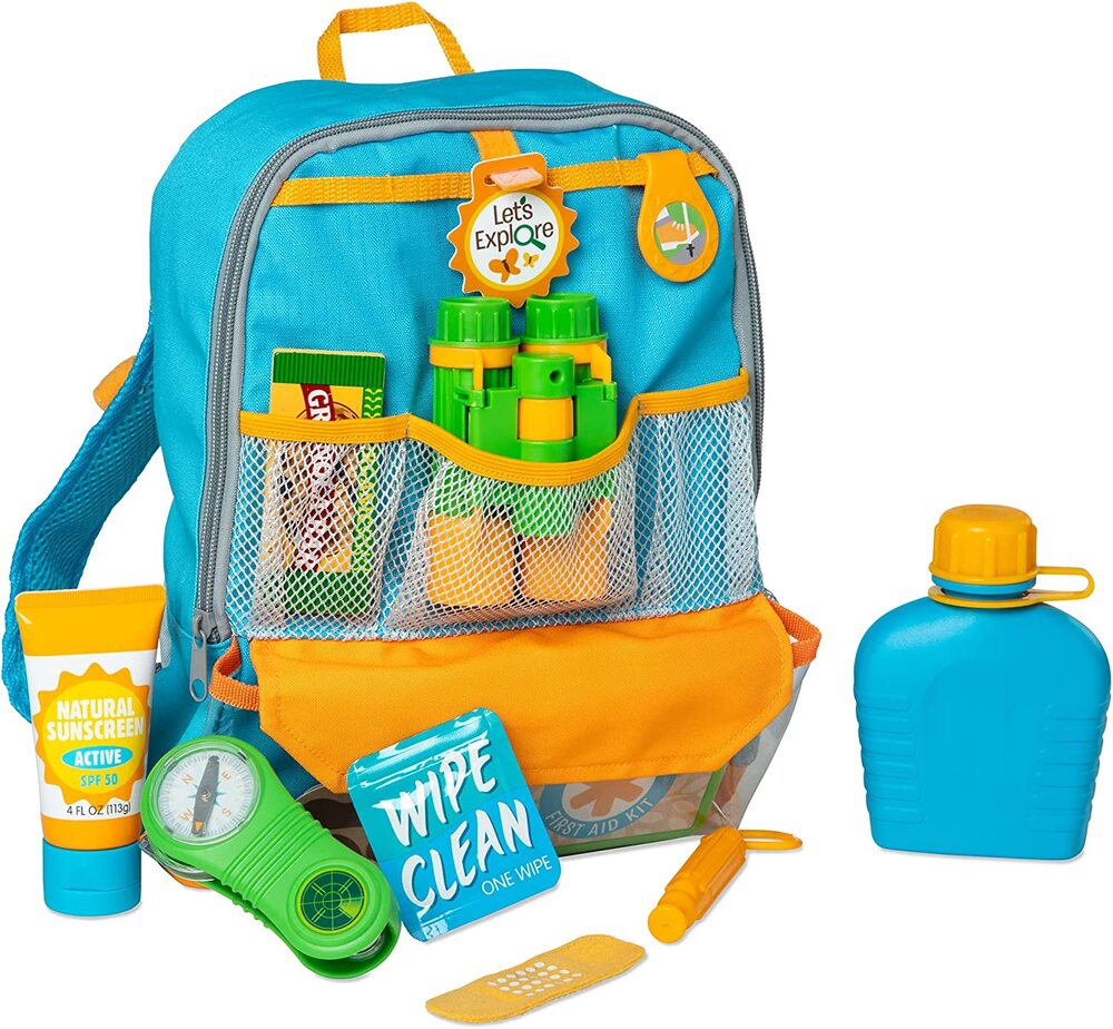 Melissa & Doug Lets Explore - Hiking Play Set with Backpack