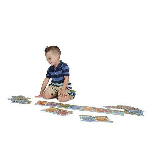 Melissa & Doug Floor Puzzle - Number Train 20pc