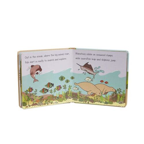 Melissa & Doug Natural Play Book Bundle - Wonderful World 3 Pack