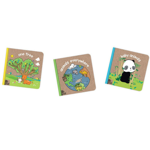 Melissa & Doug Natural Play Book Bundle - Wonderful World 3 Pack