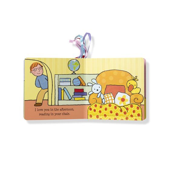 Melissa & Doug Tether Book - I Love You All Day Long Board Book