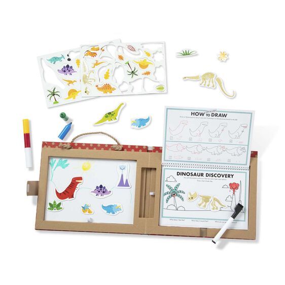 Melissa & Doug Natural Play - Play Draw Create Dinosaurs