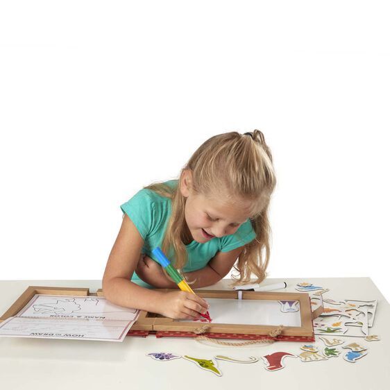 Melissa & Doug Natural Play - Play Draw Create Dinosaurs
