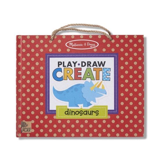 Melissa & Doug Natural Play - Play Draw Create Dinosaurs