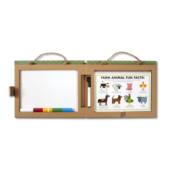Melissa & Doug Natural Play - Play Draw Create Farm