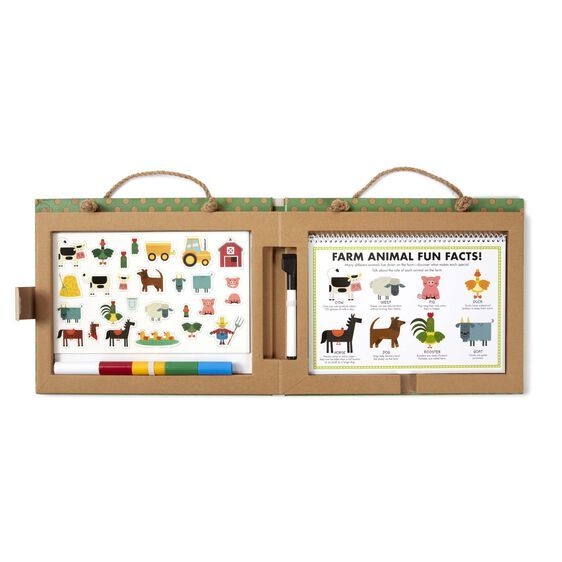 Melissa & Doug Natural Play - Play Draw Create Farm