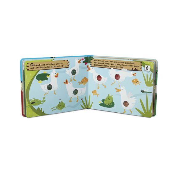 Melissa & Doug Poke-a-dot Book - Old Macdonald's Farm Board Book