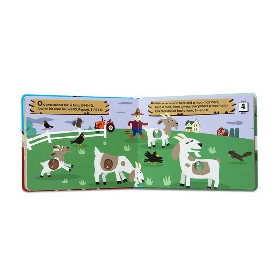 Melissa & Doug Poke-a-dot Book - Old Macdonald's Farm Board Book