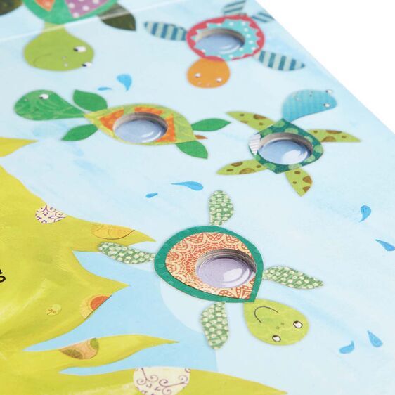 Melissa & Doug Poke-A-Dot Book - Who's In The Ocean Board Book