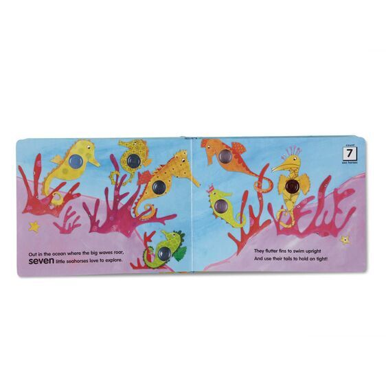 Melissa & Doug Poke-A-Dot Book - Who's In The Ocean Board Book