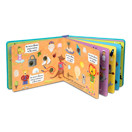 Melissa & Doug Poke-A-Dot Book - An Alphabet Eye Spy Board Book