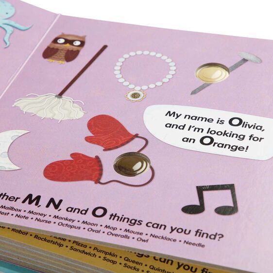 Melissa & Doug Poke-A-Dot Book - An Alphabet Eye Spy Board Book