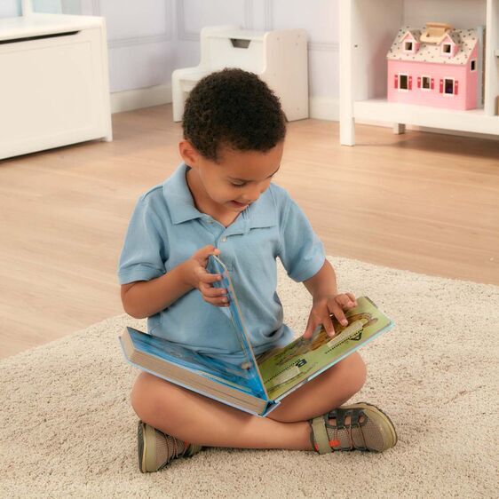 Melissa & Doug Poke-A-Dot Book - Dinosaurs A to Z Board Book