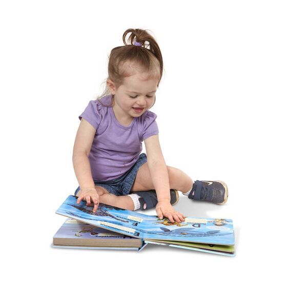 Melissa & Doug Poke-A-Dot Book - Dinosaurs A to Z Board Book