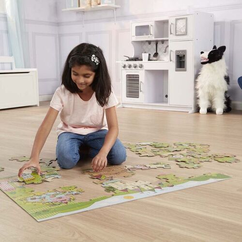 Melissa & Doug Natural Play Giant Floor Puzzle - Princess Fairyland 60pc