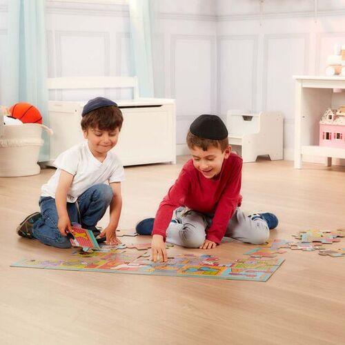 Melissa & Doug Natural Play Giant Floor Puzzle - ABC Animals 35pc