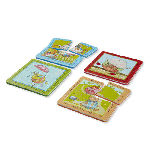 Melissa & Doug Soft Shapes Take Along Puzzle - Nursery Rhymes