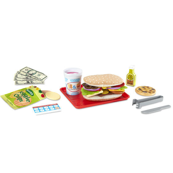 Melissa & Doug Pretend Play - Slice & Stack Sandwich Counter