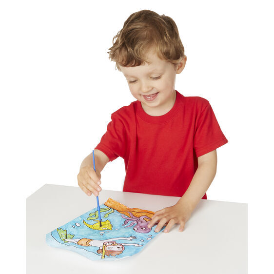 Melissa & Doug My First Paint with Water - Pirates, Space, Construction & More