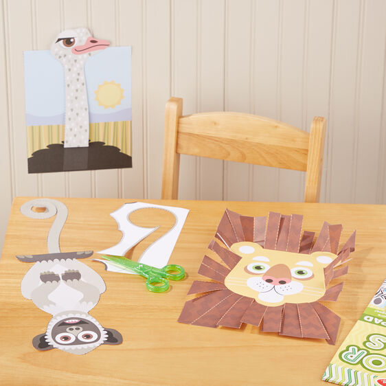Melissa & Doug Scissor Skills Activity Pad - Safari