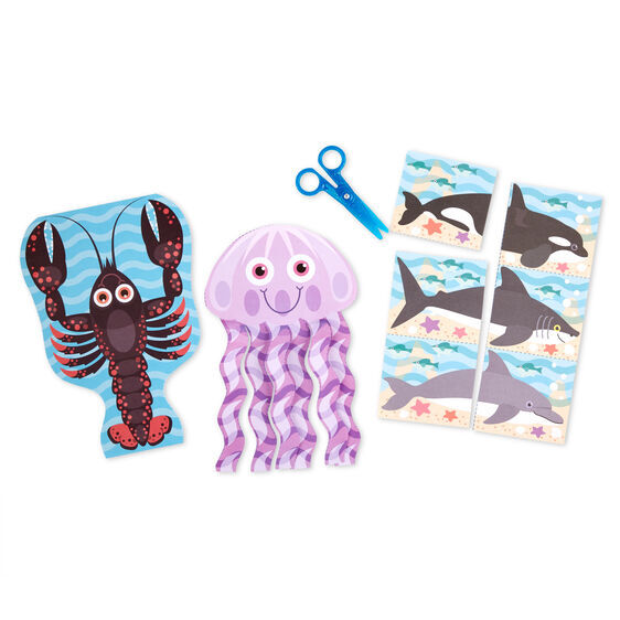 Melissa & Doug Scissor Skills Activity Pad - Sea Life