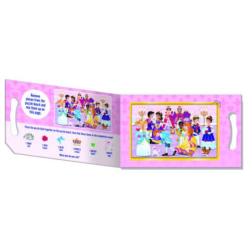Melissa & Doug Magnetic Take Along Jigsaw Puzzles - Princesses