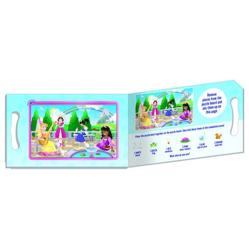 Melissa & Doug Magnetic Take Along Jigsaw Puzzles - Princesses