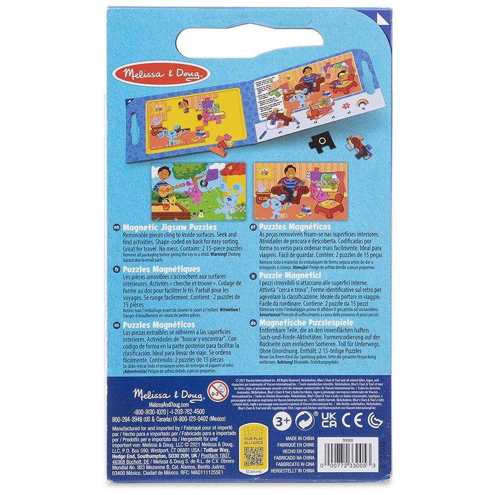 Melissa & Doug Blue's Clues & You - Magnetic Jigsaw Puzzle