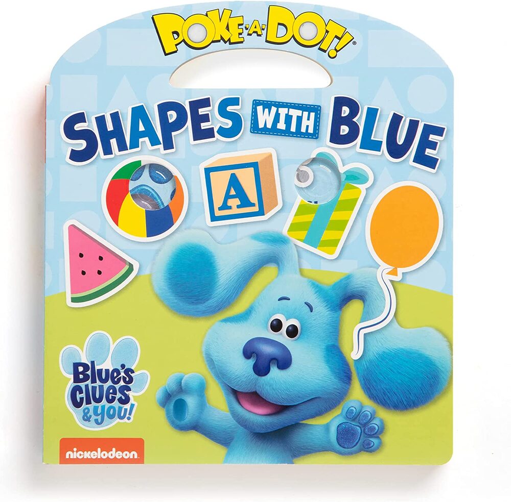 Melissa & Doug Blue's Clues & You Poke-A-Dot Book - Shapes With Blue